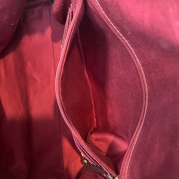 Fossil Geometric Crossbody Bag - Pink, Red, Brown - Picture 13 of 14